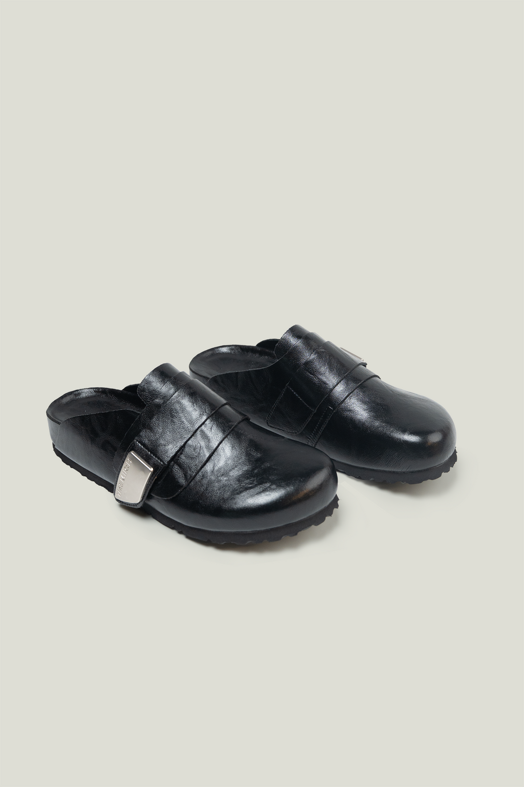 Vintage Closed Toe Slip On Mules