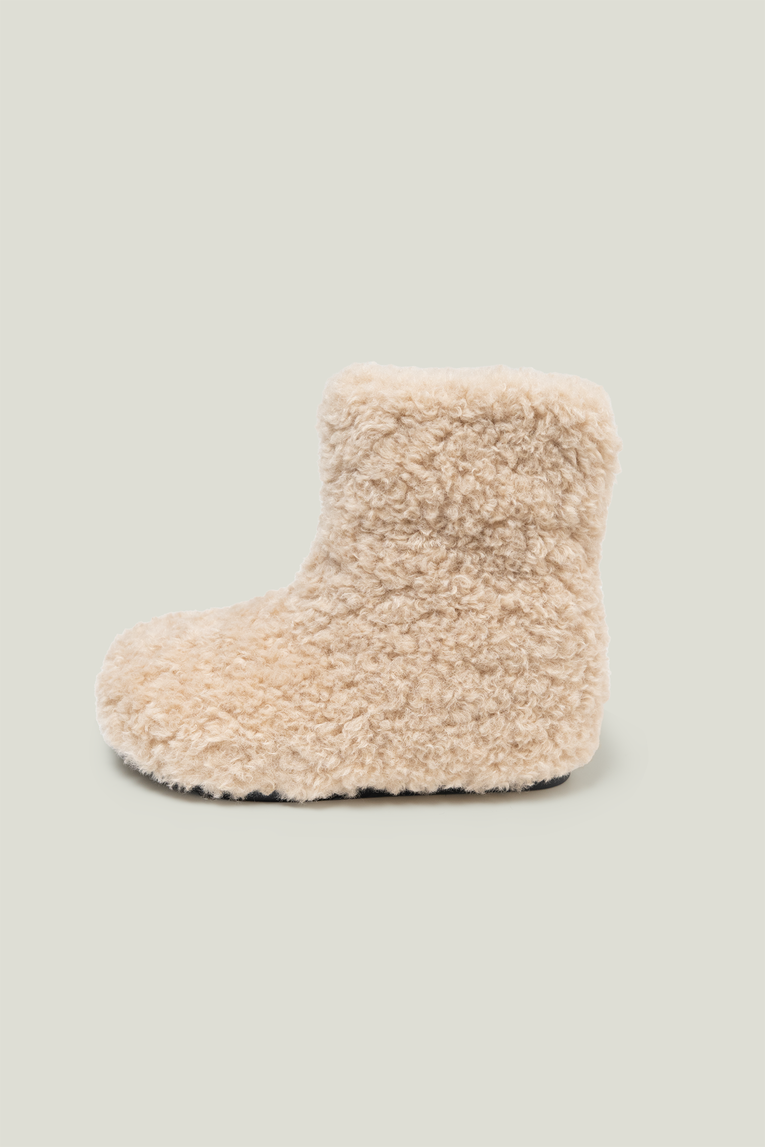 Hidden Heel Shearling Snow Boots