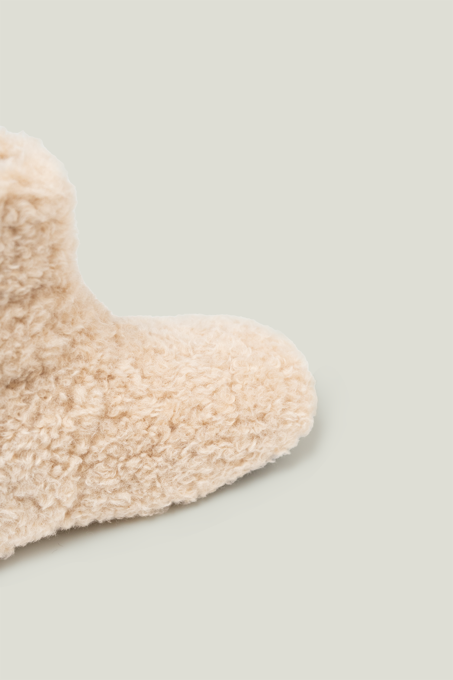 Hidden Heel Shearling Snow Boots