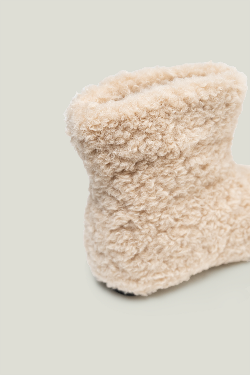 Hidden Heel Shearling Snow Boots