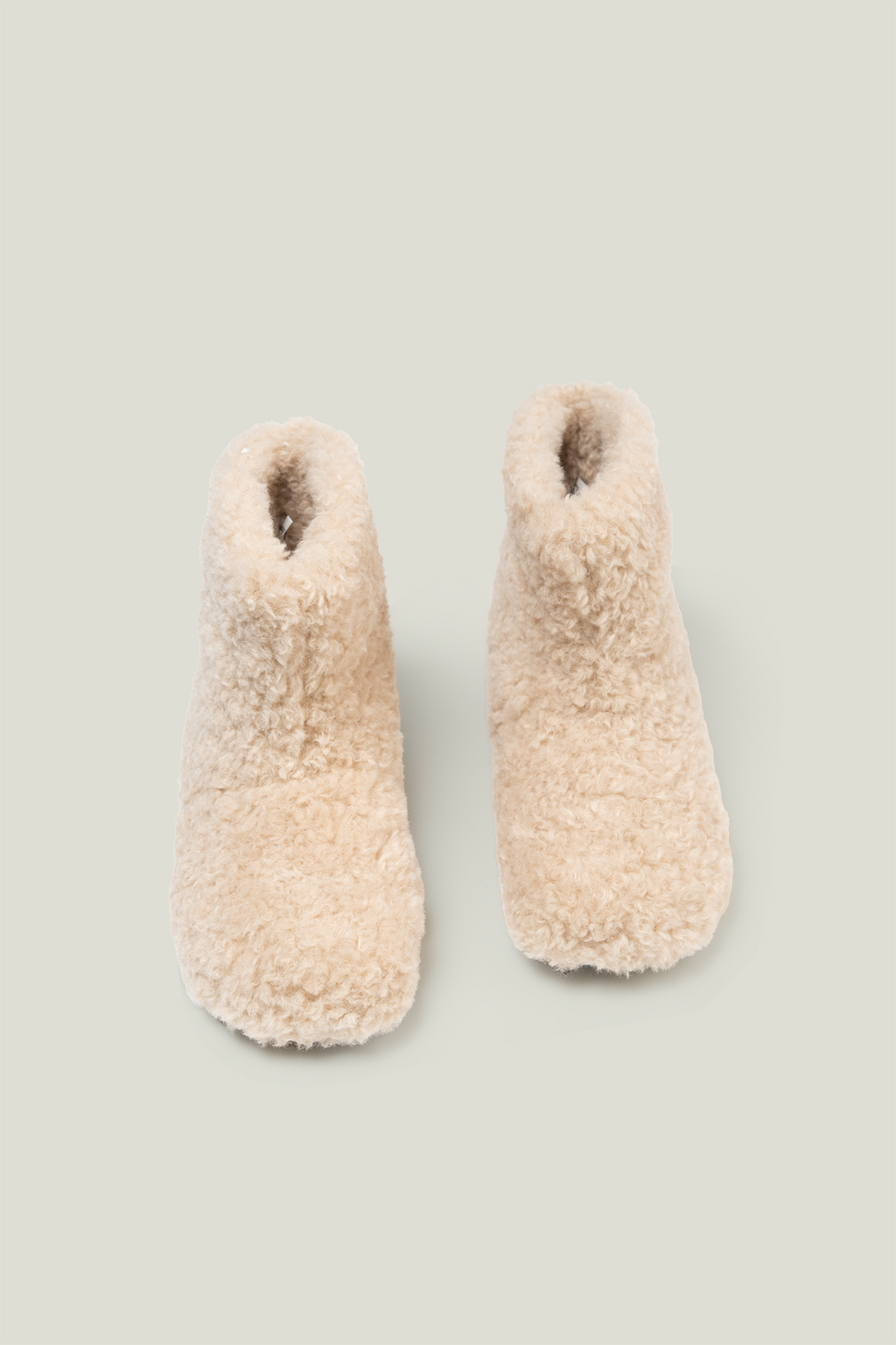 Hidden Heel Shearling Snow Boots