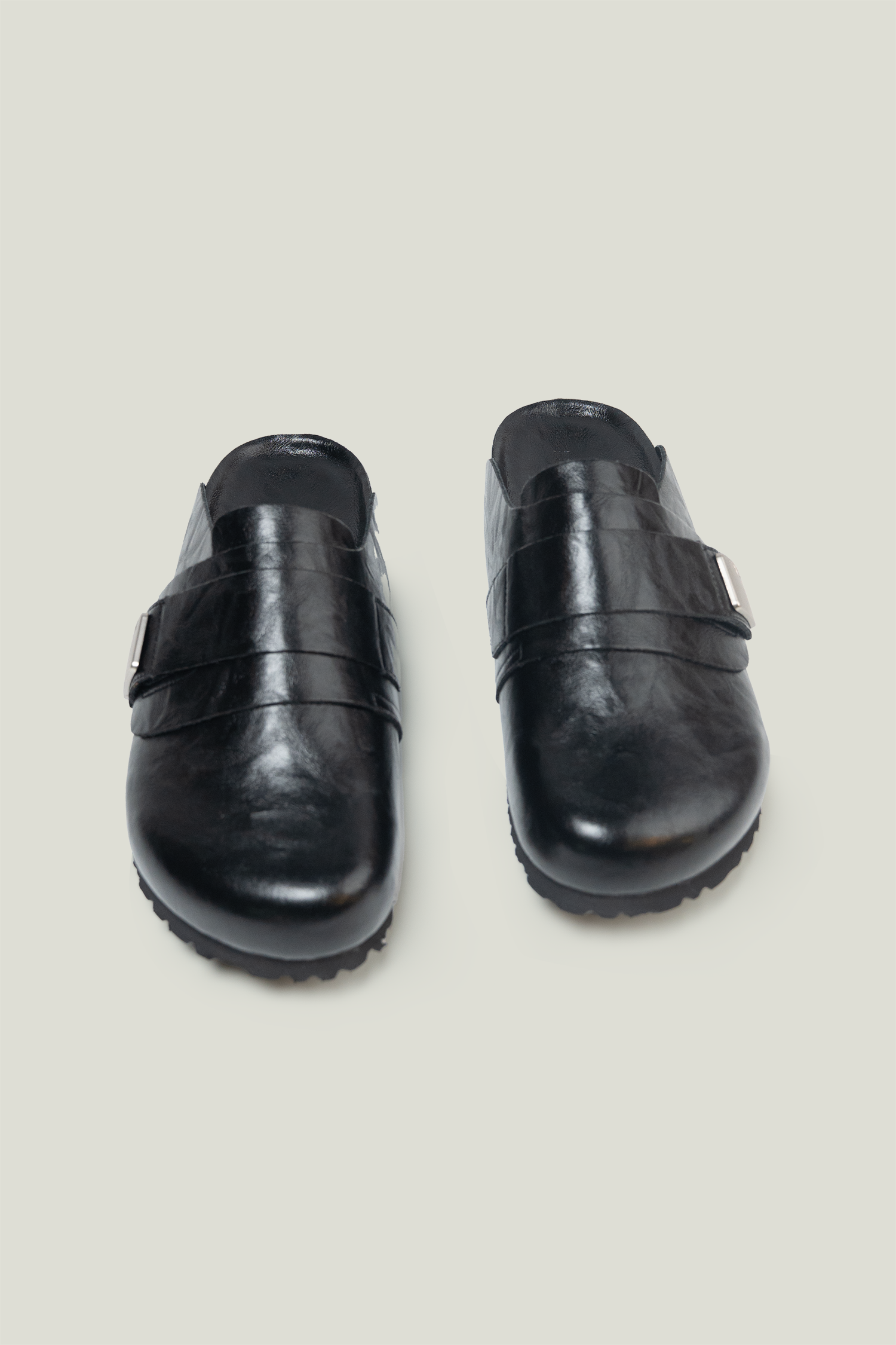 Vintage Closed Toe Slip On Mules